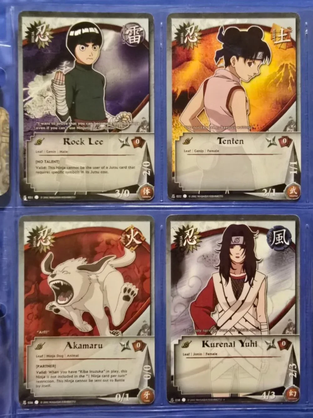Naruto CCG - Pick Your Cards - Ninja & Client Cards